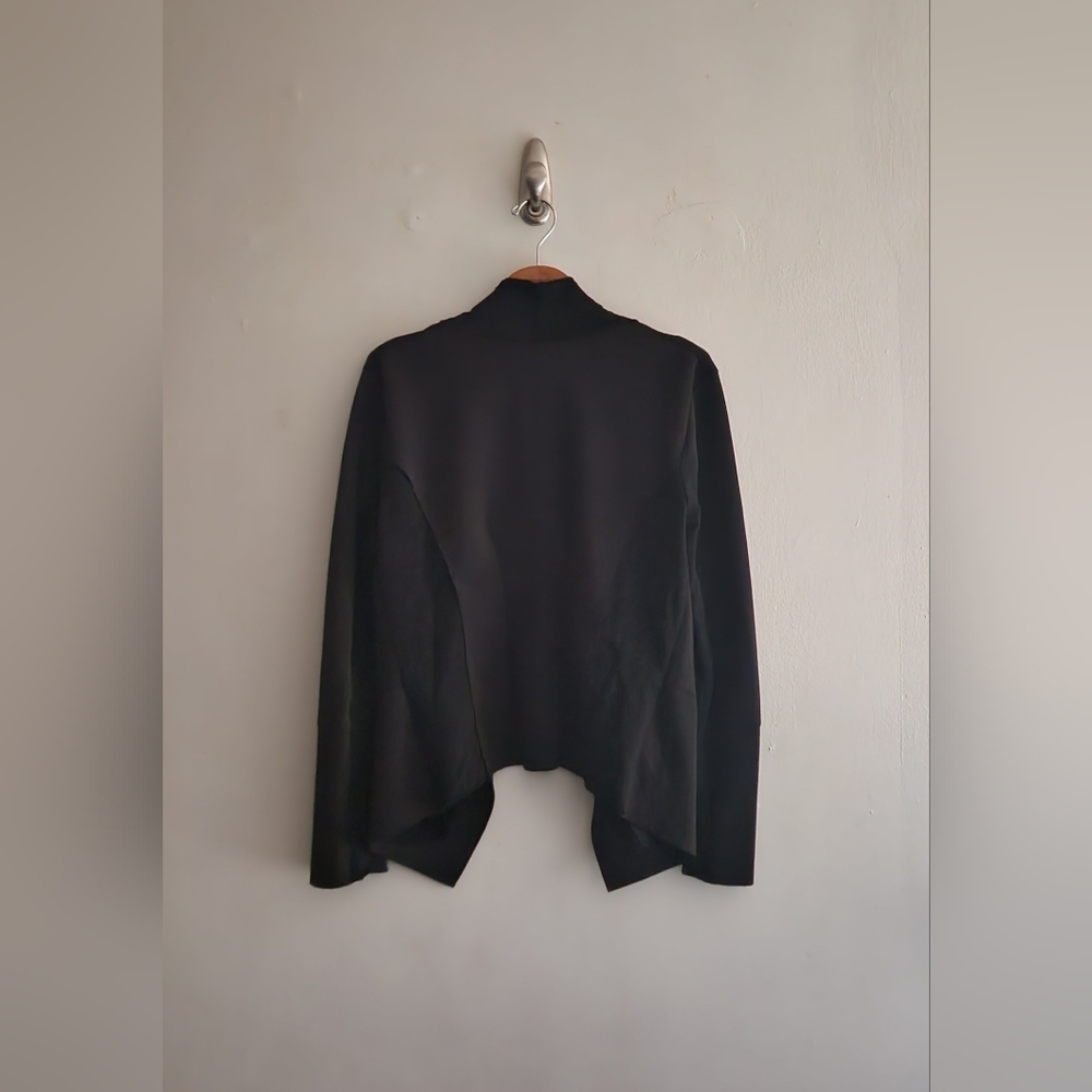 Dolce Ragazza Mixed Material Open Front Jacket - Picture 5 of 7